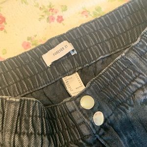forever 21 cuffed jeans